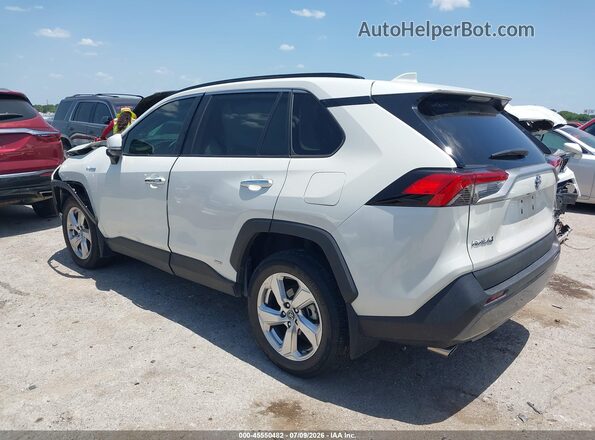 2T3DWRFV5LW093864 2020 TOYOTA RAV4 HYBRID White უკანა მარცხენა
