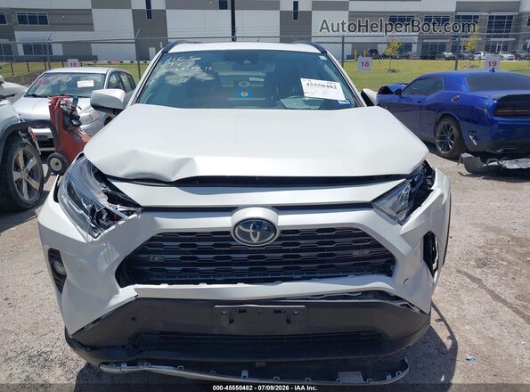 2T3DWRFV5LW093864 2020 TOYOTA RAV4 HYBRID White ხელსაწყოთა პანელის ხედი
