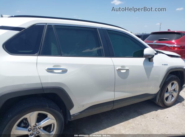 2T3DWRFV5LW093864 2020 TOYOTA RAV4 HYBRID White უკანა სალონის ხედი