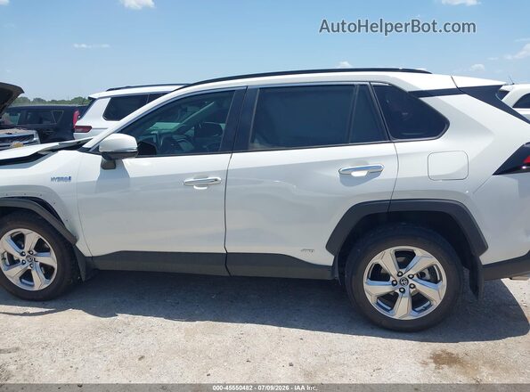 2T3DWRFV5LW093864 2020 TOYOTA RAV4 HYBRID White სალონის 360-გრადუსიანი ხედი