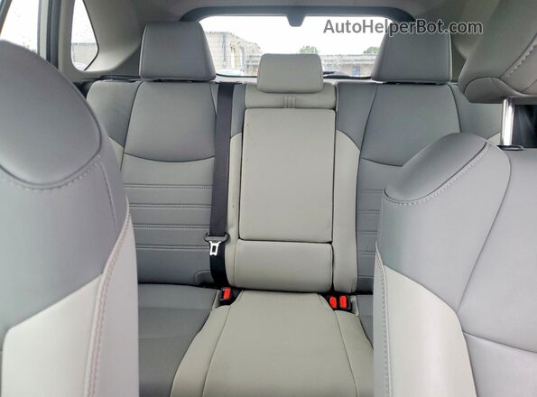 2T3DWRFV7LW056959 2020 TOYOTA RAV4 Silver Rear seats view