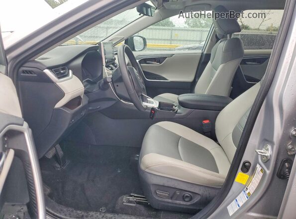 2T3DWRFV7LW056959 2020 TOYOTA RAV4 Silver Front interior view