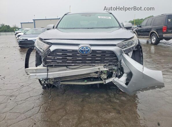 2T3DWRFV7LW056959 2020 TOYOTA RAV4 Silver Front view