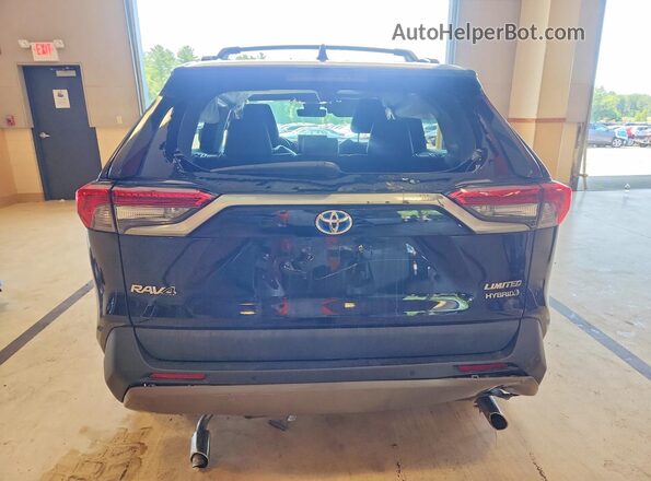 2T3DWRFV9LW061757 2020 TOYOTA RAV4 Black Widok z tyłu
