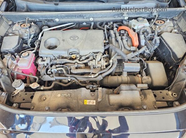 2T3DWRFV9LW061757 2020 TOYOTA RAV4 Black Widok komory silnika
