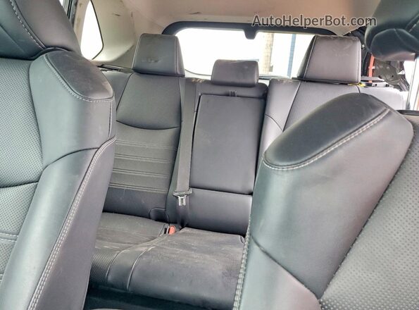 2T3DWRFVXLW090538 2020 TOYOTA RAV4 Gray უკანა სავარძლების ხედი