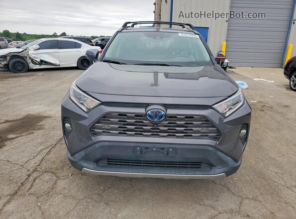 2T3DWRFVXLW090538 2020 TOYOTA RAV4 Gray წინა ხედი