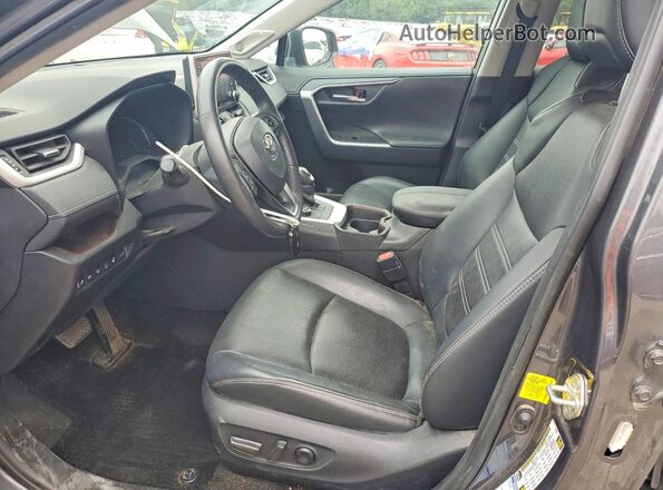 2T3DWRFVXLW090538 2020 TOYOTA RAV4 Gray წინა სალონის ხედი