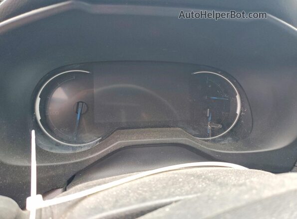 2T3DWRFVXLW090538 2020 TOYOTA RAV4 Gray ხელსაწყოთა პანელის ხედი