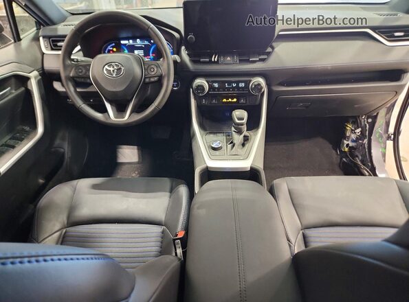 2T3E6RFV1PW039276 2023 TOYOTA RAV4 Gray Vista del salpicadero