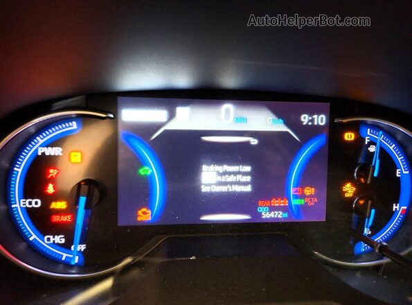 2T3E6RFV1PW039276 2023 TOYOTA RAV4 Gray Vista del cuadro de instrumentos