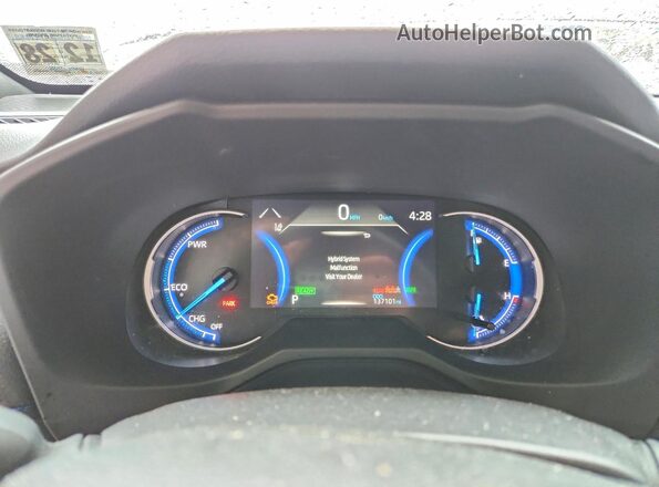 2T3E6RFV1RW050989 2024 TOYOTA RAV4 White Vista del cuadro de instrumentos