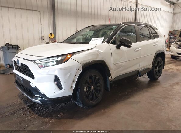 2T3E6RFV3RW064375 2024 TOYOTA RAV4 HYBRID White Front left