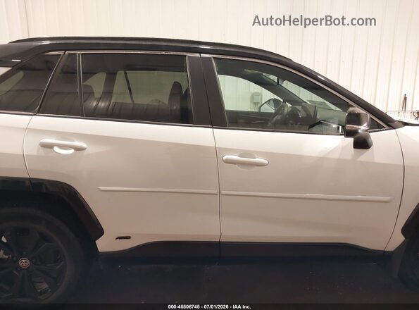 2T3E6RFV3RW064375 2024 TOYOTA RAV4 HYBRID White Rear interior view