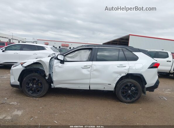 2T3E6RFV4RW078415 2024 TOYOTA RAV4 HYBRID White Առջևի վահանակի տեսք