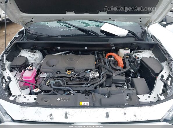 2T3E6RFV4RW078415 2024 TOYOTA RAV4 HYBRID White Շարժիչի բաժամունքի տեսք