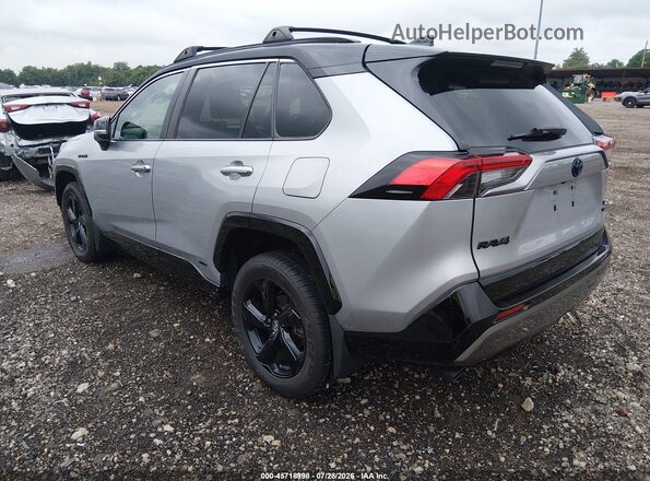 2T3E6RFV5MW006129 2021 TOYOTA RAV4 HYBRID Silver უკანა მარცხენა