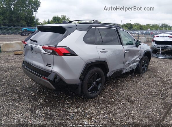 2T3E6RFV5MW006129 2021 TOYOTA RAV4 HYBRID Silver უკანა მარჯვენა