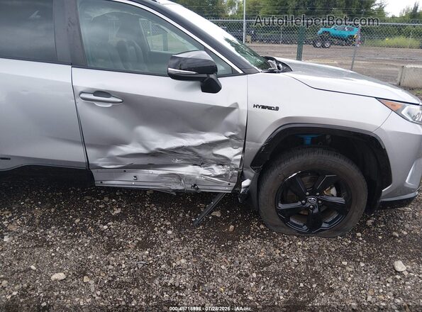 2T3E6RFV5MW006129 2021 TOYOTA RAV4 HYBRID Silver წინა ხედი