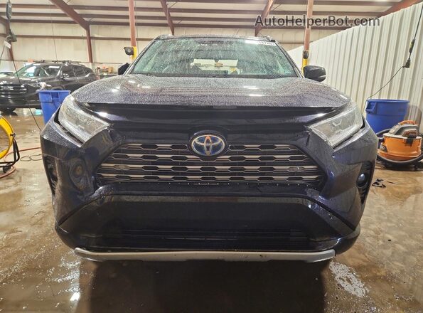 2T3E6RFV6MW009024 2021 TOYOTA RAV4 Blue Widok z przodu