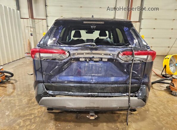 2T3E6RFV6MW009024 2021 TOYOTA RAV4 Blue Widok z tyłu