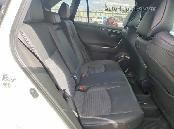 2T3E6RFV6MW022534 2021 TOYOTA RAV4 White Вид задніх сидінь