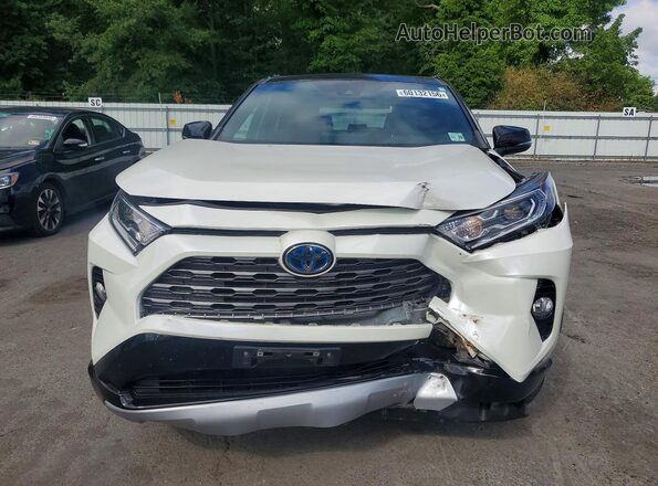 2T3E6RFV6MW022534 2021 TOYOTA RAV4 White Вид спереду