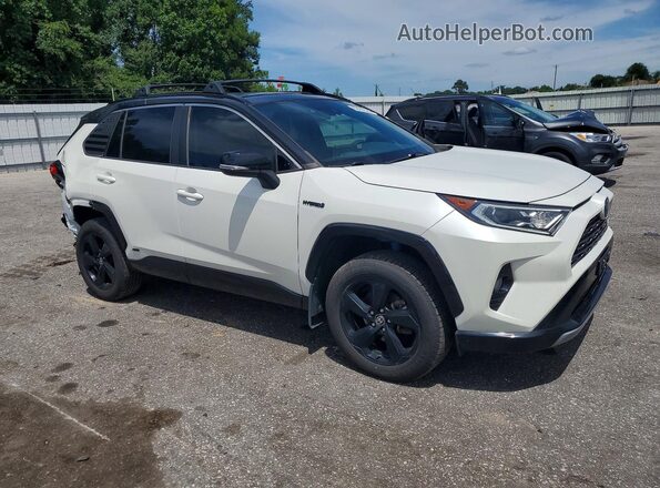 2T3E6RFV6MW025000 2021 TOYOTA RAV4 Белый Передняя правая четверть