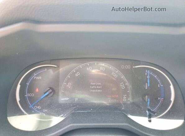 2T3E6RFV6MW025000 2021 TOYOTA RAV4 Белый Вид щитка приборов