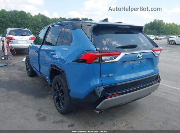 2T3E6RFV6PW043968 2023 TOYOTA RAV4 HYBRID Light Blue Tył lewy