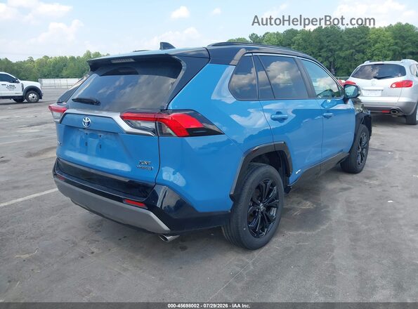 2T3E6RFV6PW043968 2023 TOYOTA RAV4 HYBRID Light Blue Tył prawy
