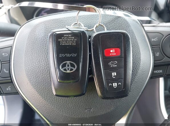 2T3E6RFV6PW043968 2023 TOYOTA RAV4 HYBRID Light Blue Widok deski rozdzielczej
