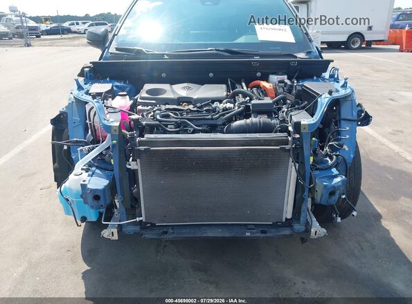 2T3E6RFV6PW043968 2023 TOYOTA RAV4 HYBRID Light Blue Widok z przodu