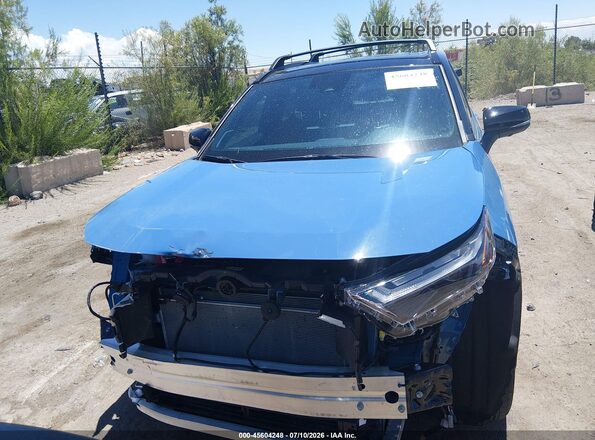 2T3E6RFV6RW060515 2024 TOYOTA RAV4 HYBRID Blue ხელსაწყოთა პანელის ხედი