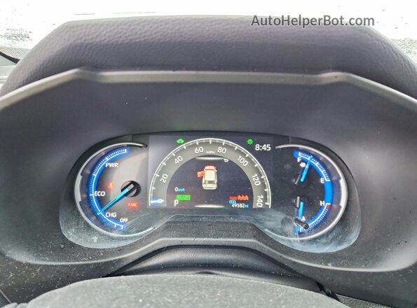 2T3E6RFV6RW064516 2024 TOYOTA RAV4 White ხელსაწყოთა პანელის ხედი