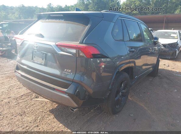 2T3E6RFV7MW004396 2021 TOYOTA RAV4 HYBRID Gray Rear right