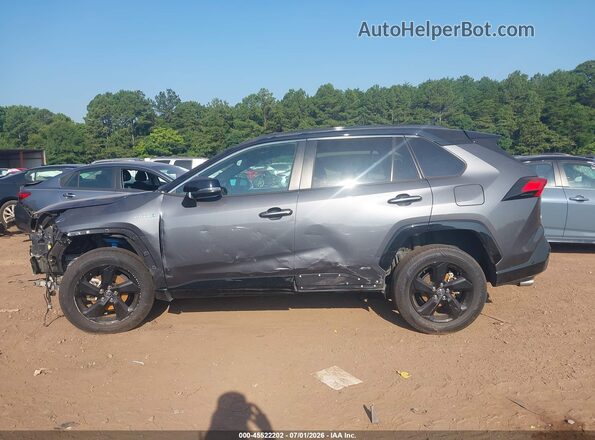 2T3E6RFV7MW004396 2021 TOYOTA RAV4 HYBRID Gray 360 interior view