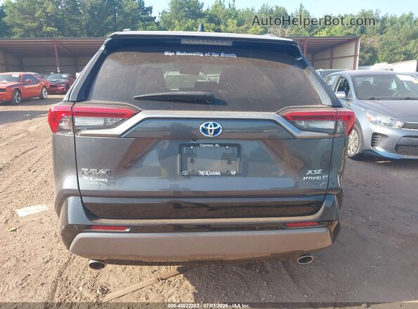 2T3E6RFV7MW004396 2021 TOYOTA RAV4 HYBRID Gray 