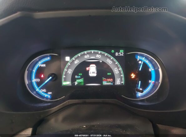 2T3E6RFV8NW037800 2022 TOYOTA RAV4 HYBRID Silver Vista de los asientos traseros