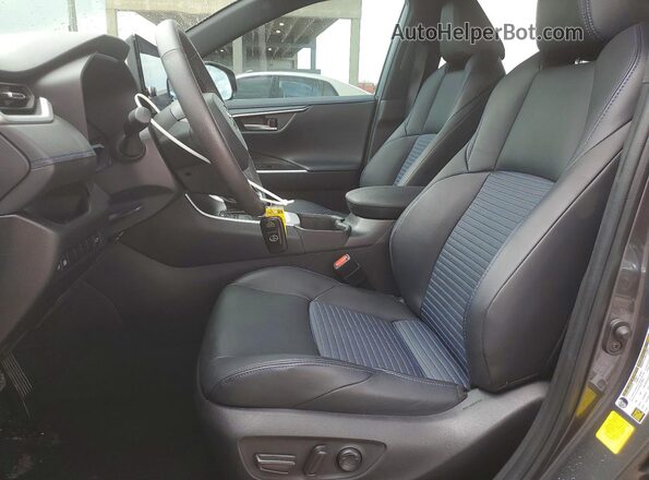 2T3E6RFV8PW045818 2023 TOYOTA RAV4 Charcoal Front interior view