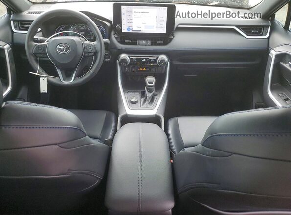 2T3E6RFV8PW045818 2023 TOYOTA RAV4 Charcoal Dashboard view
