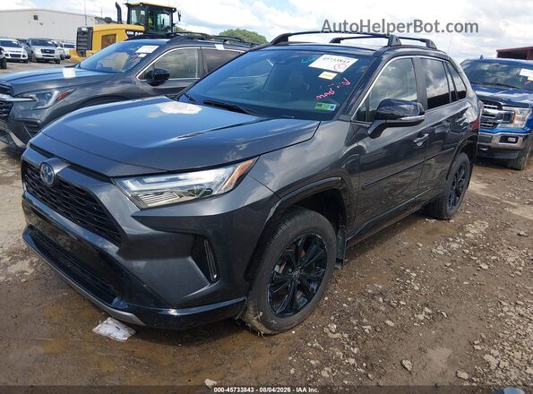 2T3E6RFV8RW049256 2024 TOYOTA RAV4 HYBRID Gray Vista tres cuartos delantera izquierda