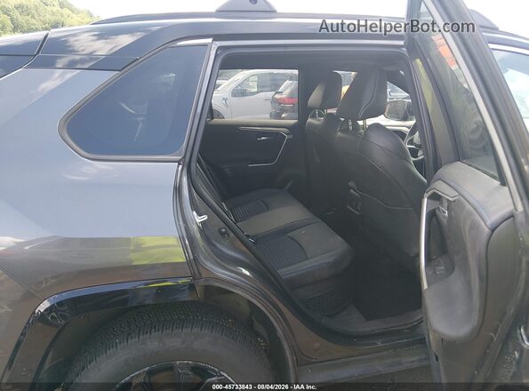 2T3E6RFV8RW049256 2024 TOYOTA RAV4 HYBRID Gray Vista de la etiqueta del VIN