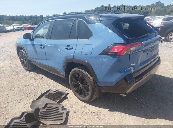 2T3E6RFV9RW053056 2024 TOYOTA RAV4 HYBRID Синий Задняя левая четверть