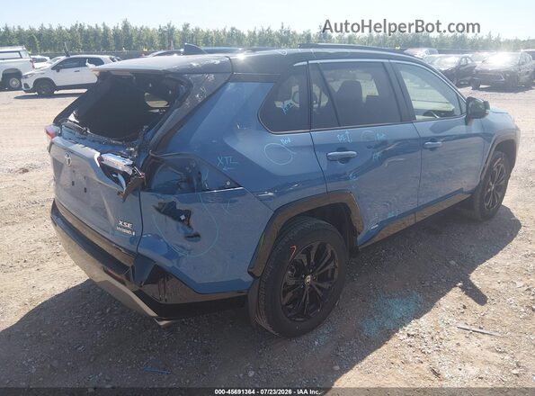 2T3E6RFV9RW053056 2024 TOYOTA RAV4 HYBRID Синий Задняя правая четверть