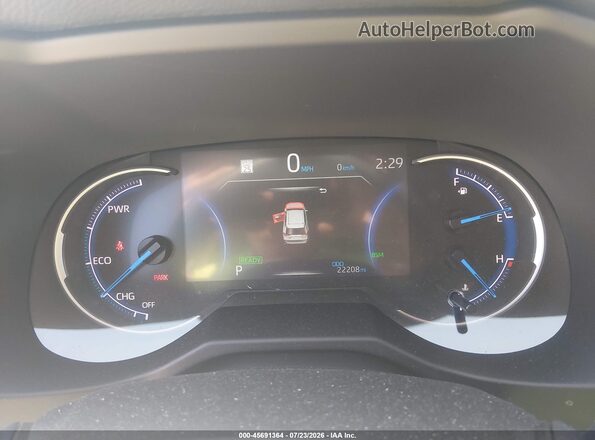2T3E6RFV9RW053056 2024 TOYOTA RAV4 HYBRID Синий Вид задних сидений
