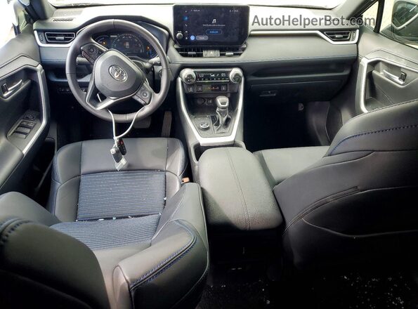 2T3E6RFV9RW077003 2024 TOYOTA RAV4 Gray Вид панелі приладів
