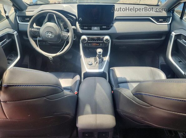 2T3E6RFVXRW051378 2024 TOYOTA RAV4 Blue Vista del salpicadero