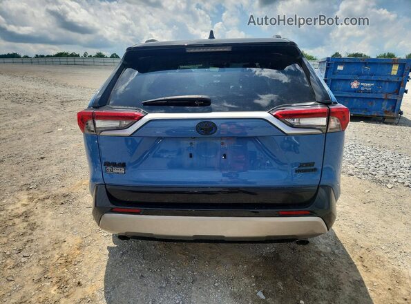 2T3E6RFVXRW051378 2024 TOYOTA RAV4 Blue Vista trasera