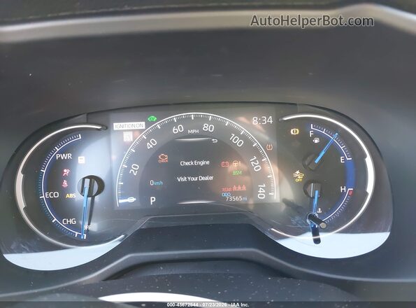 2T3E6RFVXRW073848 2024 TOYOTA RAV4 HYBRID White Հետևի նստատեղերի տեսք